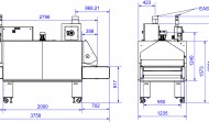 Forno Asso 950 - Dimensioni