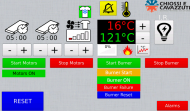 PLC control panel