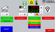 PLC control panel