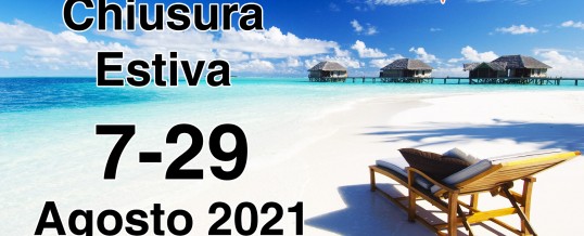 PAUSA ESTIVA 2021